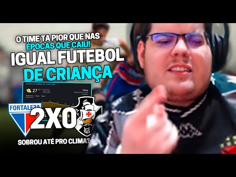 CASIMIRO REAGE: FORTALEZA 2 X 0 VASCO PELO BRASILEIRÃO 2023 | Cortes do Casimito