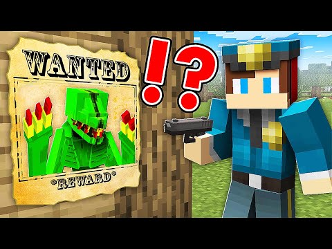 WANTED: Mikey CAVE DWELLER vs JJ Policeman in Minecraft!