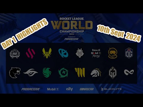 [GOAL HIGHLIGHTS] RLCS World Championship 2024 | Day 1