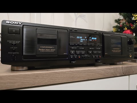 SONY TC-WE635 Black Widow