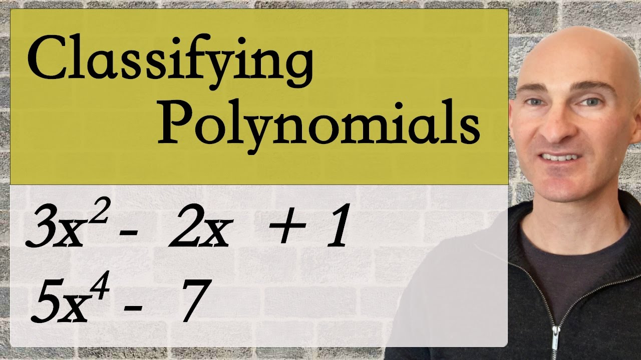 Classify Polynomials by Degree & Number of Terms