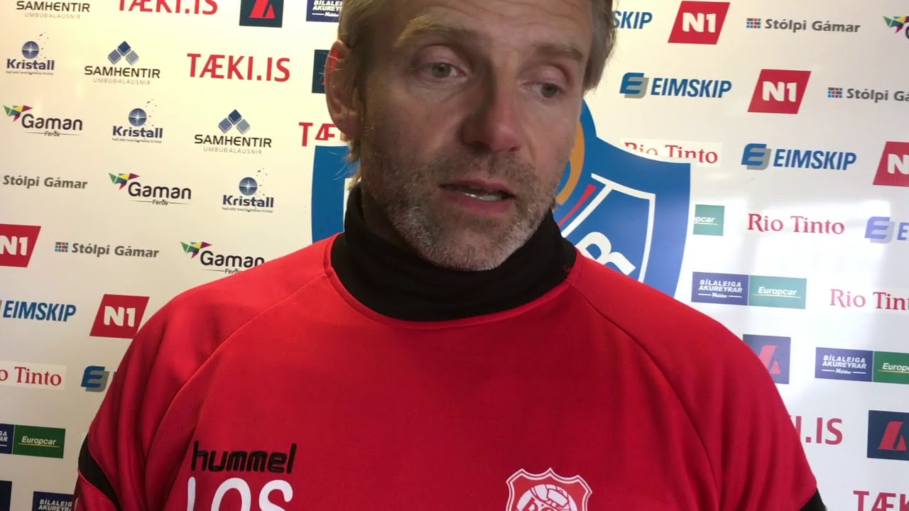 Lárus Orri: Ég lét dómarann ekkert heyra það