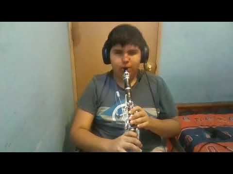 Canción Como Mirarte de Sebastián Yatra tocada en clarinete. Espero la disfruten