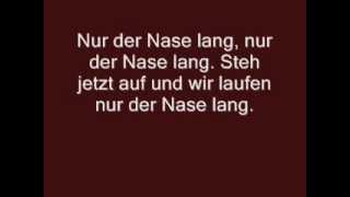 MaximNoise & Nicki - Der Nase lang lyrics video