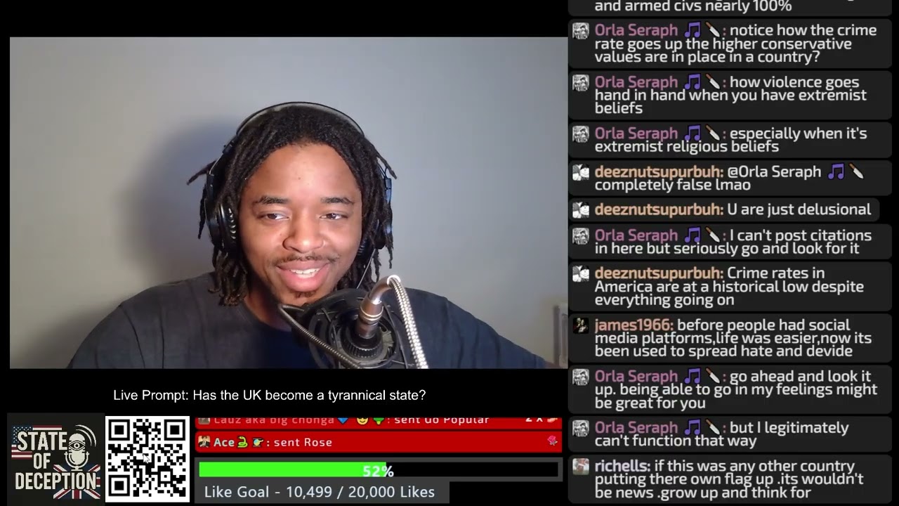 Ama talks Ryan Bridge from 'Raise the Colours' arrested for putting up UK flags - State of Deception