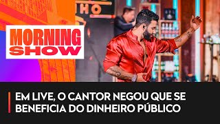 Gusttavo Lima chora após polêmica de show