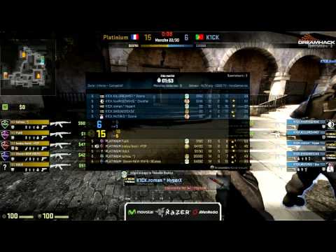 Quart de finale Dreamhack Valencia 2014 - Team-LDLC vs Planetkey et Platinium vs k1ck - part 1
