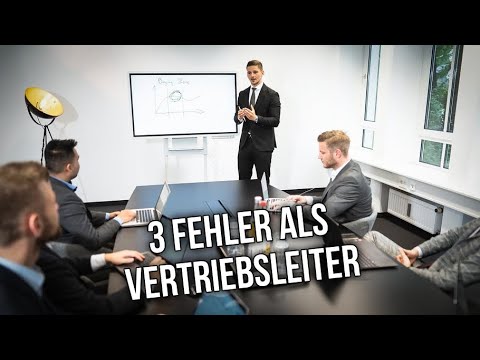 3 Fehler die dich als Vertriebsleiter scheitern lassen!