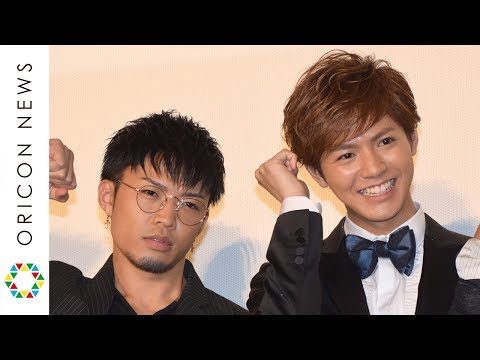 GENERATIONS数原龍友が土屋太鳳に？『兄こま』胸キュンシーン再現で片寄涼太と“熱烈ハグ”　映画『兄に愛されすぎて困ってます』舞台あいさつ