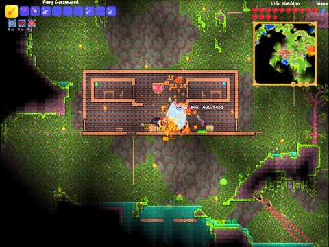 Terraria - Abeemination fight