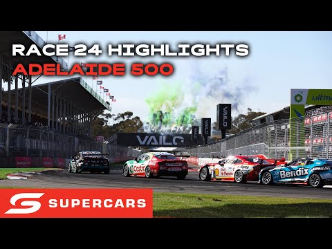 SUPERCARS 2024 VAILO Adelaide 500 Race24ハイライト動画