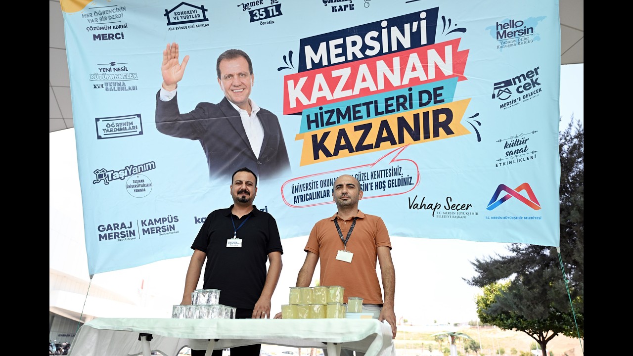 BÜYÜKŞEHİR ÜNİVERSİTE ÖĞRENCİLERİNİ MERSİN VE TARSUS OTOGARLARINDA KARŞILIYOR