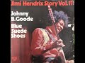 JIMI HENDRIX - BLUE SUEDE SHOES -ZAPATOS DE GAMUZA AZUL