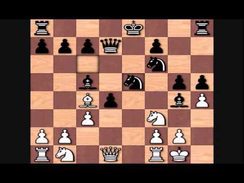 Brilliant Chess Miniatures: Serafino Dubois vs Wilhelm Steinitz