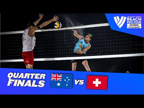 Schubert /Hodges vs. Heidrich / Dillier - Quarter Final Highlights Dubai 2022 #BeachProTour