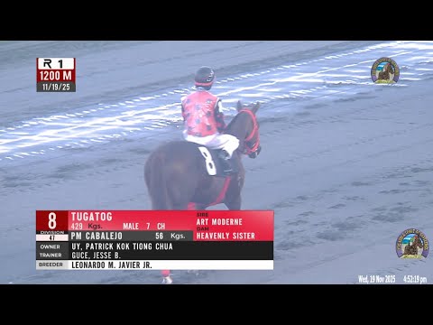 2025 Nov 19 | R01 - TUGATOG (8) (1:13.8)