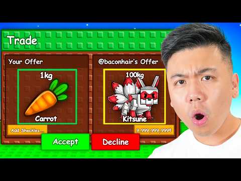 I Made $10 Trillion With 1 Carrot on Grow a Garden