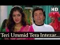 Teri Ummid Tera Intezar HD Short Song Deewana Song Rishi Kapoor Divya Bharti