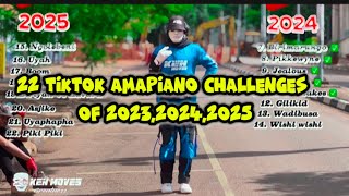 Download lagu Top 22 Tiktok Amapiano Challenges of 2023,2024 and 2025 mp3