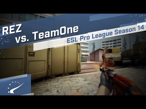 REZ's match-winning 1v4 against TeamOne - ESL Pro League Season 14