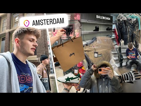 CRAZY PIECES ABER..🤬 XXL Amsterdam Shopping Vlog mit Senad🛍️ | Jan