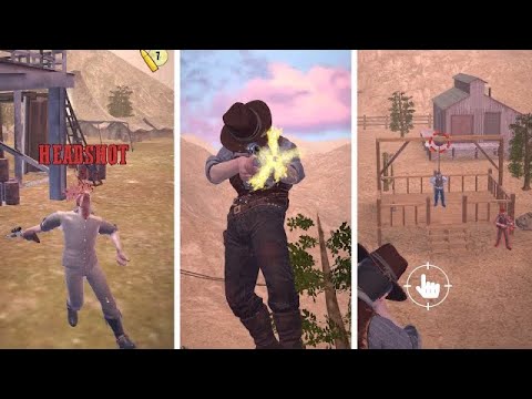 Wild West Sniper: Cowboy War Levels 1-20 Gameplay - YouTube