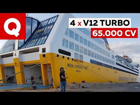 How to Drive a 48-Cylinder SHIP | All the Secrets of the Mega Express Two