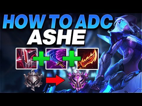 Dealing with trolls on Ashe ADC - Ashe ADC Gameplay | Iron to Master #50