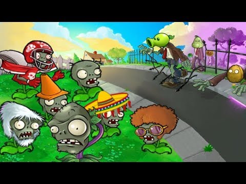 Plants vs Zombies. Zombotany Mod Gameplay