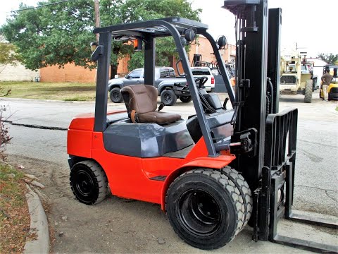 TOYOTA 7FGU30 6,000lbs LP (Propane) #0245 - Forklift for Sale