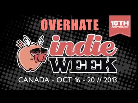 OVERHATE Indie Week-2013 INVITATION