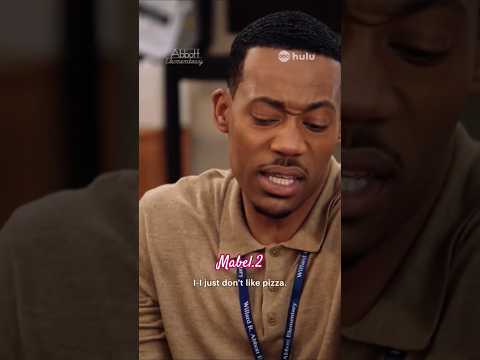 Abbott Elementary ♧ Don't like pizza 😂 #viralshort #youtuber #viral #subscribe #abbottelementary