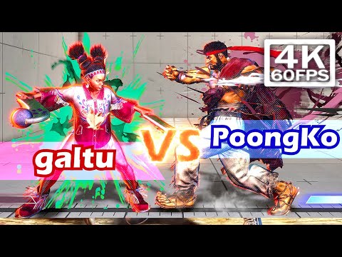 SF6 - Lily (PoongKo) VS Ryu (galtu) | Street Fighter 6 Awesome Players Fight Replay [4K 60FPS PS5]