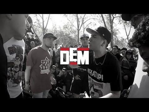 LOS PASAPALABRA vs. LOS 5 RAPEROS MÁS PERTURBANTES SEGÚN DROSS: Filtro Grupo B - DEM Civil War 2018