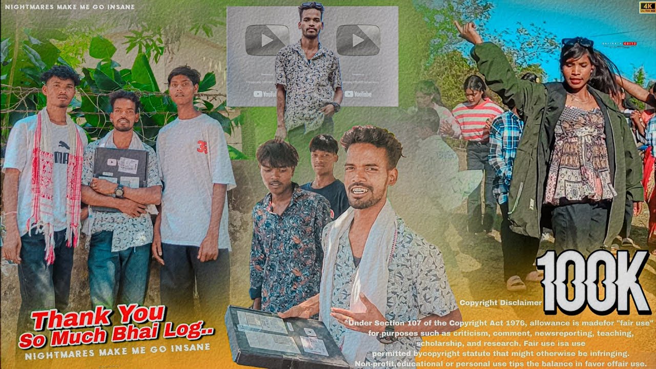 New Video Nagpuri 2024 // Thank you so much guys app logo ka peyar or sport se play boton mil gaya