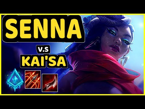INNAXE (SENNA) vs KAI'SA - BOTTOM ADC GAMEPLAY - EUW Ranked GRANDMASTER