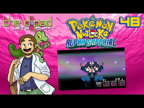 "Gym Battle, Boss Battle" - PART 48 vs. Liza & Tate - Pokémon Alpha Sapphire [Nuzlocke]