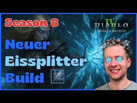 Sorceress on Ice! The NEW Ice Shard Build in SEASON 8 - Diablo 4 Guide
