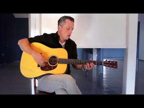 Jason Isbell - "Keep on Smilin" (Wet Willie) acoustic @ Newport Folk Fest 2015
