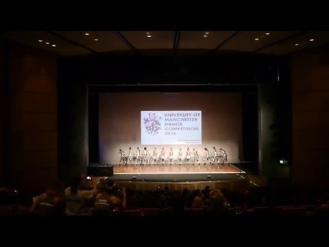 University of Manchester Dance Society Advanced Tap Team 2015/16 at UoM Dance Competition 2016