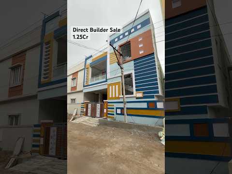 G +1 brand-new independent house for sale #hyderabadrealestate #realestate