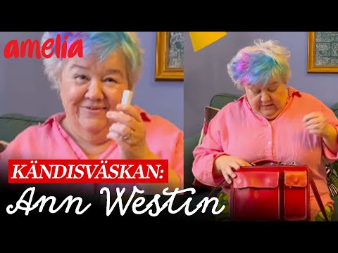 Det har Ann Westin i handväskan: ”Alltid bra att ha”