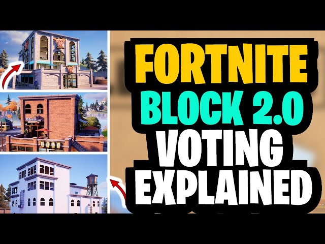 Fortnite: How to vote for The Block 2.0