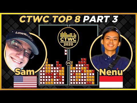 2020 CTWC - TETRIS Top 8 - Sam vs. Nenu - TETRIS WORLD CHAMPIONSHIP!