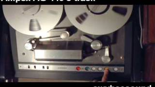 Video thumbnail for Ampex AG-440 8-track 1inch tape recorder by Nathaniel Scott