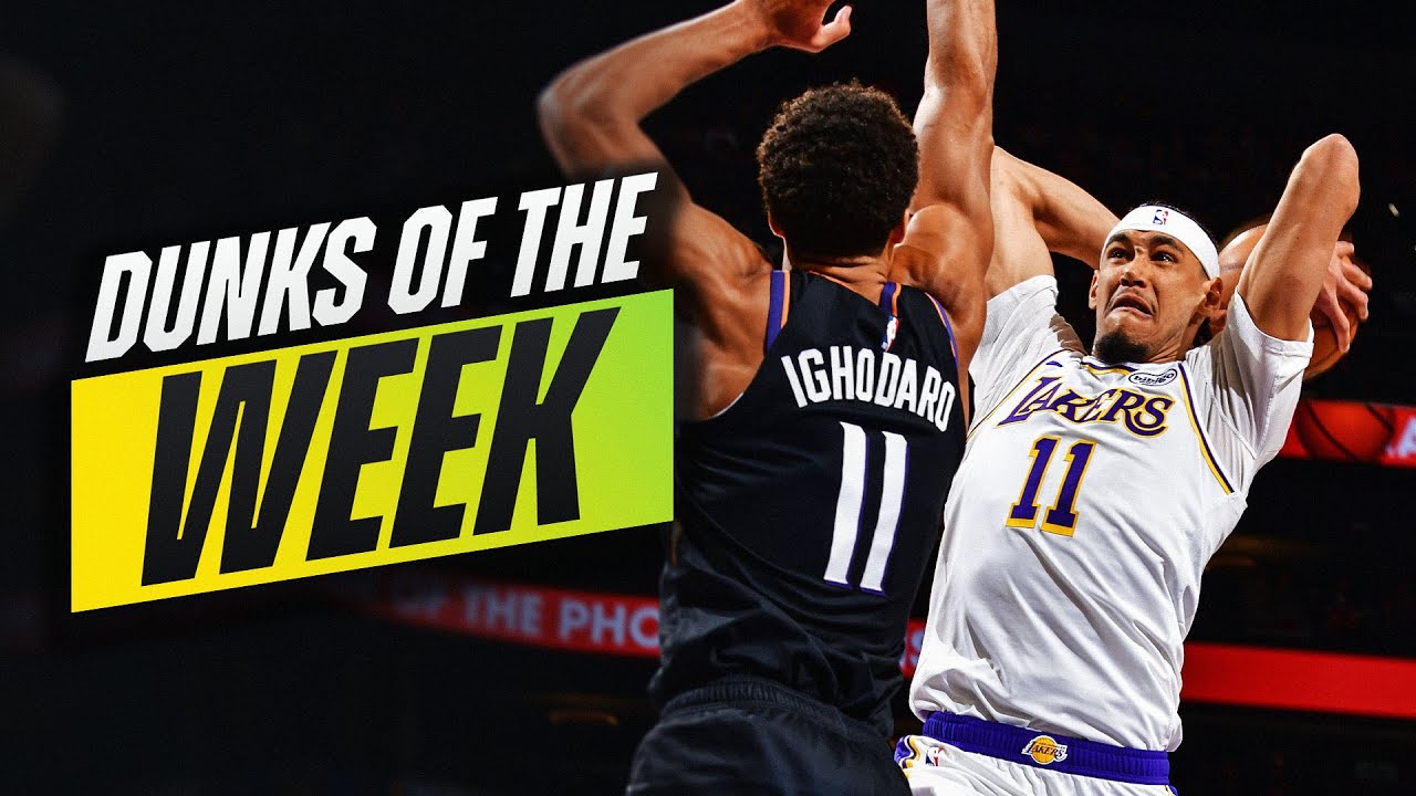 The TOP Dunks of Week 8 | 2025-26 NBA Season