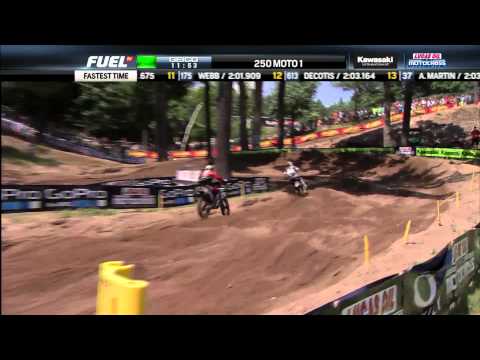 Cianciarulo vs Webb - 250 Moto 1 Southwick