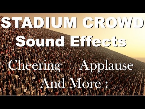 Stadium Crowd Sound Effects | One Hour | HQ