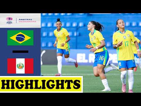 BRAZIL vs PERU | HIGHLIGHTS | CONMEBOL U20 WOMEN'S 2026