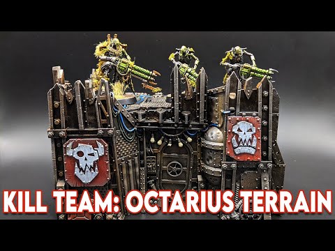 How to paint Kill Team Octarius: Terrain